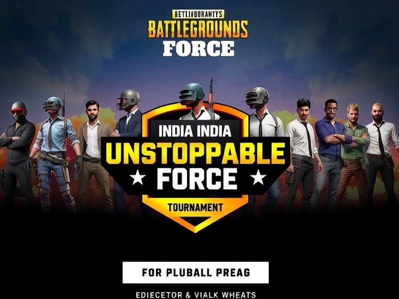 PUBG India Unstoppable Force tournament